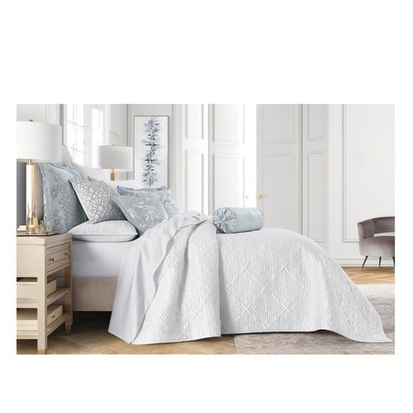 Hotel Collection Peony Lane Coverlets, Full/Queen - Picture 2 of 4